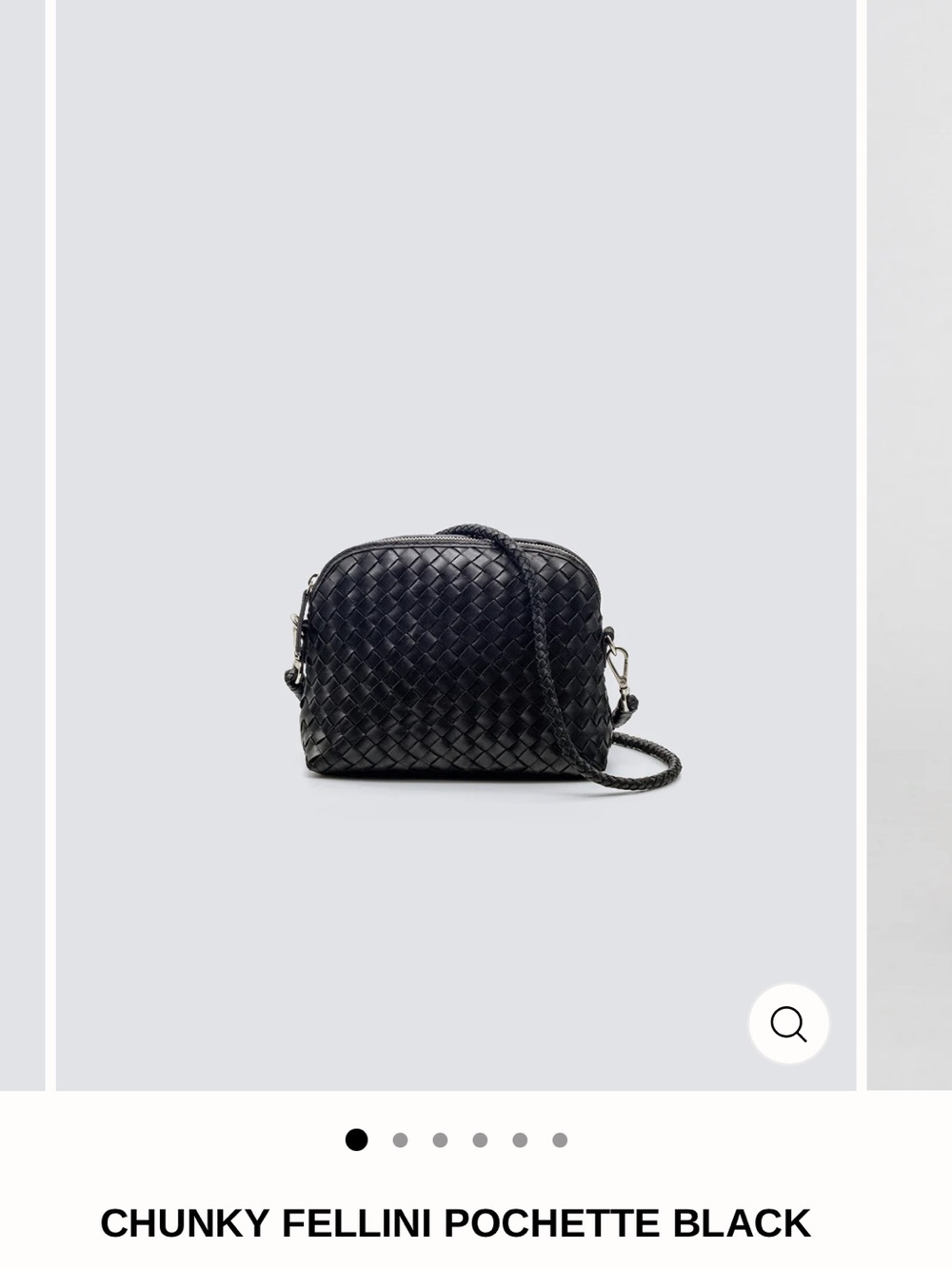 Dragon Diffusion CHUNKY FELLINI POCHETTE BLACK